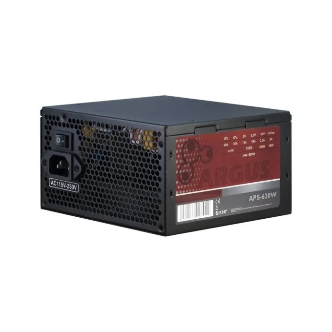 620W Inter-Tech Argus APS-620W - ATX 2.31 Non-Modular PSU — image 1