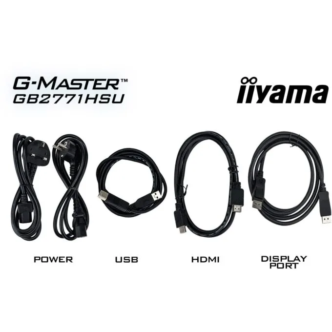 68.6 cm 27? (1920×1080) iiyama GB2771HSU-B1 16:9 FHD Fast IPS 0.4 ms 240 Hz HDMI 2× DisplayPort USB-C VESA 100×100 Black — image 5