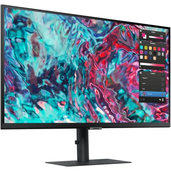 68.6cm 27'' (3840x2160) Samsung ViewFinity S8 - S27B800TGU - 16:9 5ms IPS HDMI 2xThunderbolt4 VESA Pivot 4K Black — image 13