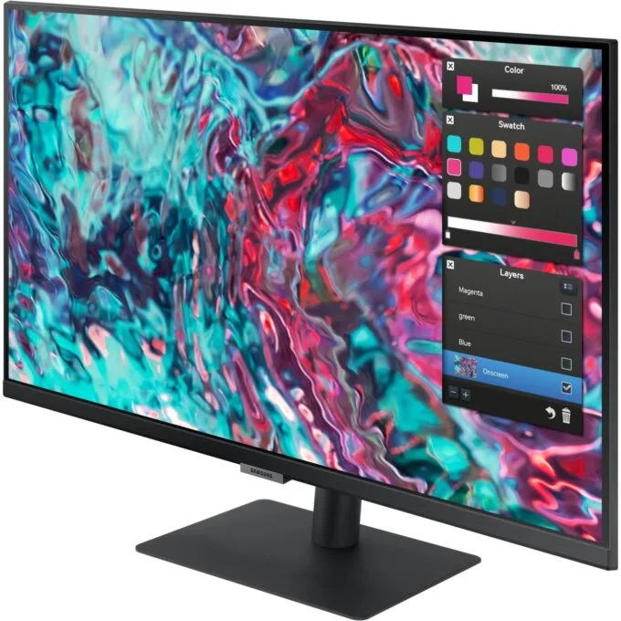 68.6cm 27'' (3840x2160) Samsung ViewFinity S8 - S27B800TGU - 16:9 5ms IPS HDMI 2xThunderbolt4 VESA Pivot 4K Black — image 17
