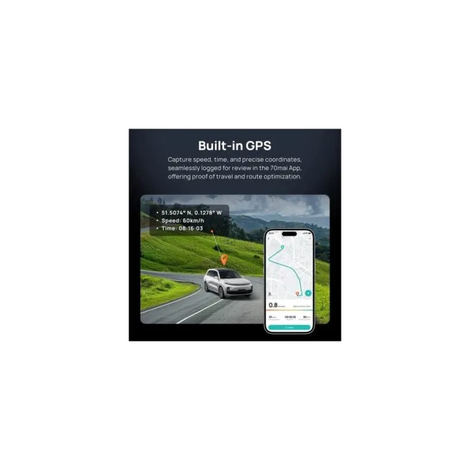 70mai Dash Cam 4K Omni 360° - X800-2 - Review Full View with Dual Sony STARVIS 2, AI 2.0 & 4G LTE — image 12