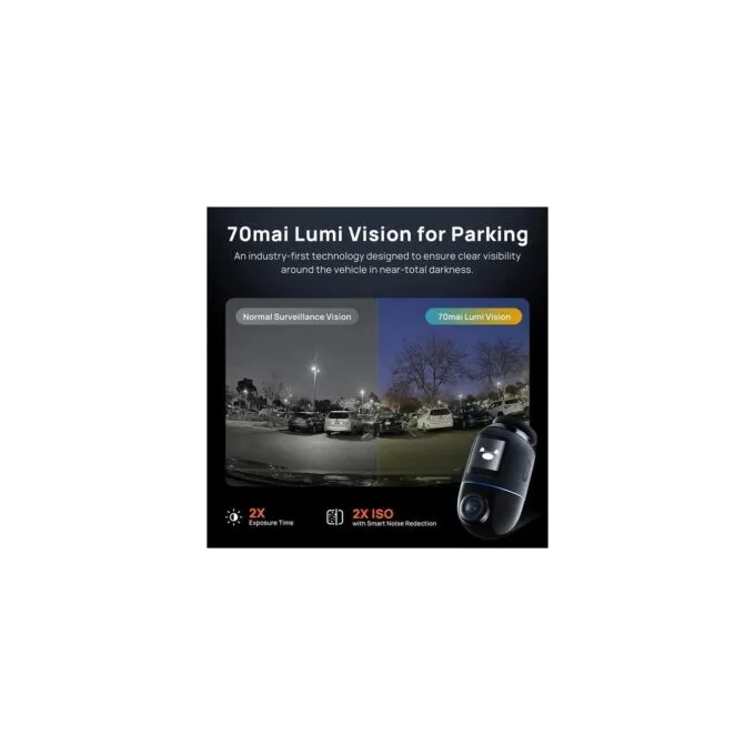 70mai Dash Cam 4K Omni 360° - X800-2 - Review Full View with Dual Sony STARVIS 2, AI 2.0 & 4G LTE — image 15