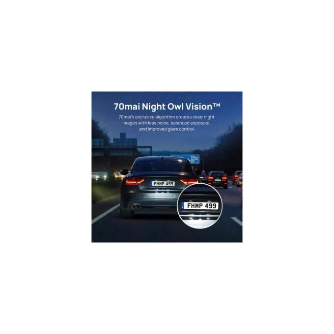 70mai Dash Cam - A200 - Dash Cam with Screen - 1080P 60FPS 130FOV 500mAh Car Camera — image 6