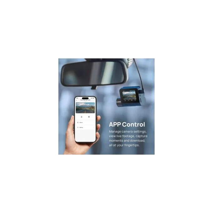 70mai Dash Cam - A200 - Dash Cam with Screen - 1080P 60FPS 130FOV 500mAh Car Camera — image 9
