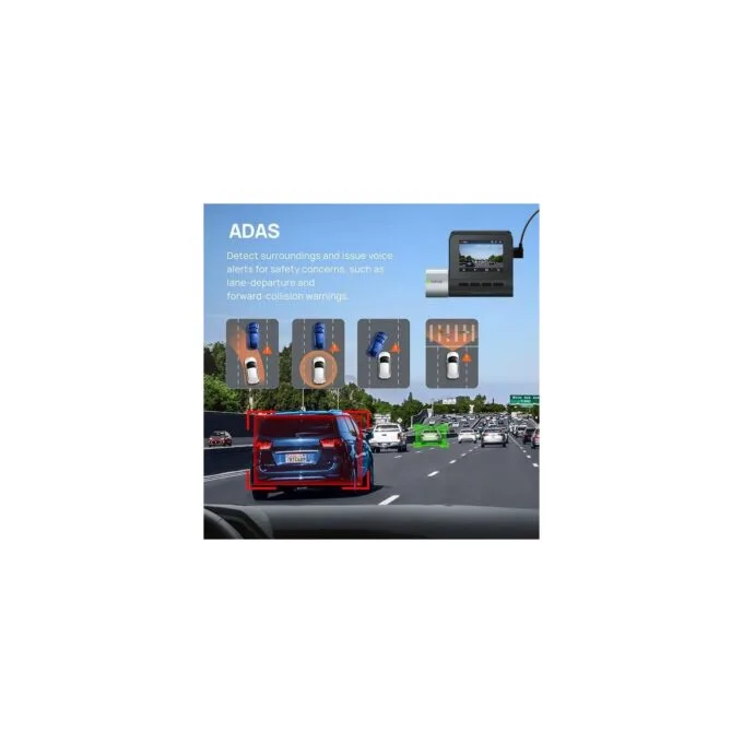 70mai Dash Cam Pro Plus+ - A500S - with Screen, 1944P 140FOV 500mAh Car Camera — image 3