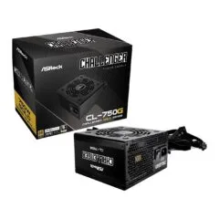 750W ASRock Challenger CL-750G - ATX 3.1, 80+ Gold, Black