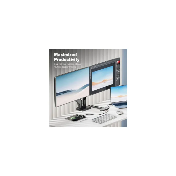 8 Port USB-C Docking Station, Dockingstation — image 5