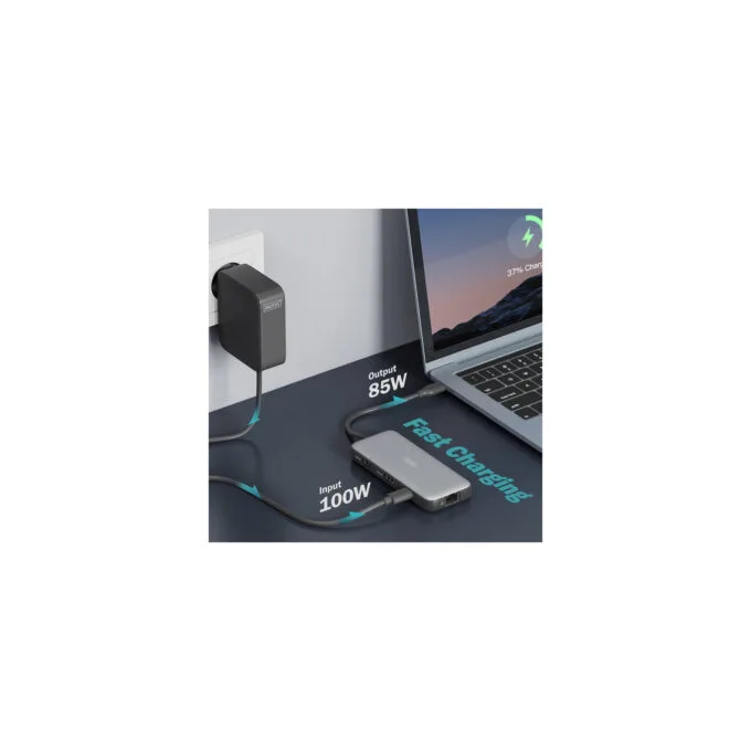 8 Port USB-C Docking Station, Dockingstation — image 8