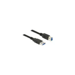 85070 5m USB A USB B Männlich Männlich Schwarz USB Kabel