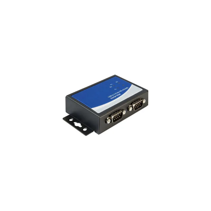 87586 2 x RS-422 485 USB 2.0-B Schwarz Kabelschnittstellen- adapter — image 1