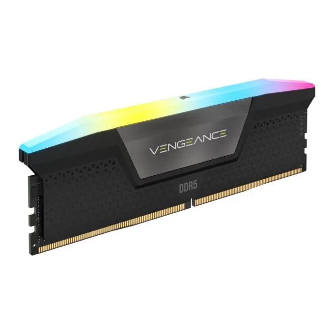 96 GB Corsair DIMM 5200 (2x 48 GB) Dual-Kit - CMH96GX5M2B5200C38 - Black, Vengeance RGB, INTEL XMP — image 2