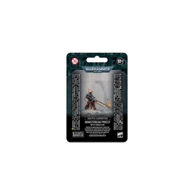 A S: MINISTORUM PRIEST WITH VINDICTOR — image 1
