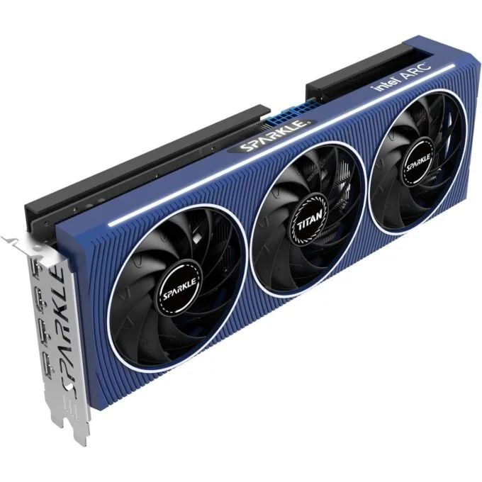 A750 8GB Intel Arc Titan OC Sparkle - Open-Air GDDR6 3-Fan Graphics Card — image 2