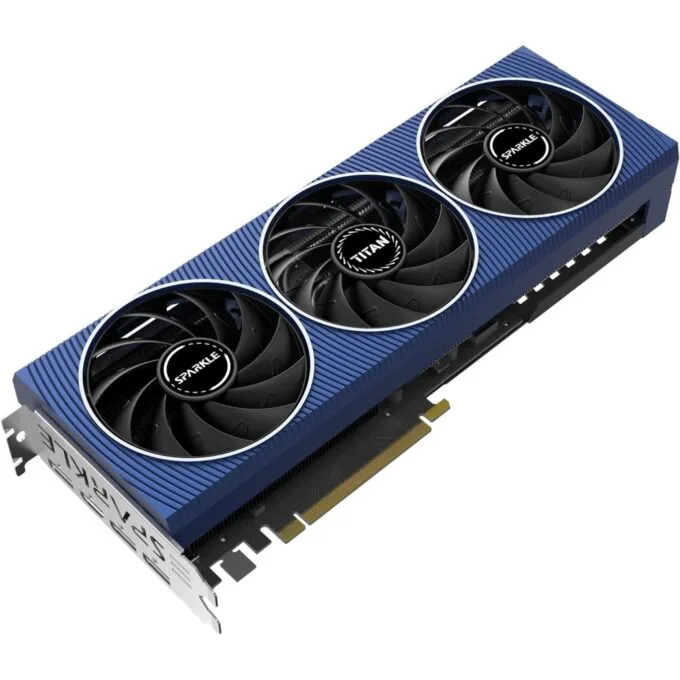 A750 8GB Intel Arc Titan OC Sparkle - Open-Air GDDR6 3-Fan Graphics Card — image 3