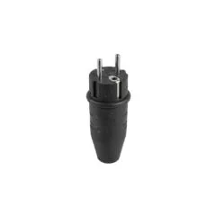ABL 100000039 Original Stecker. SCHUKO & fr-be. Gummi (TPE). schwarz. IP44. Typ