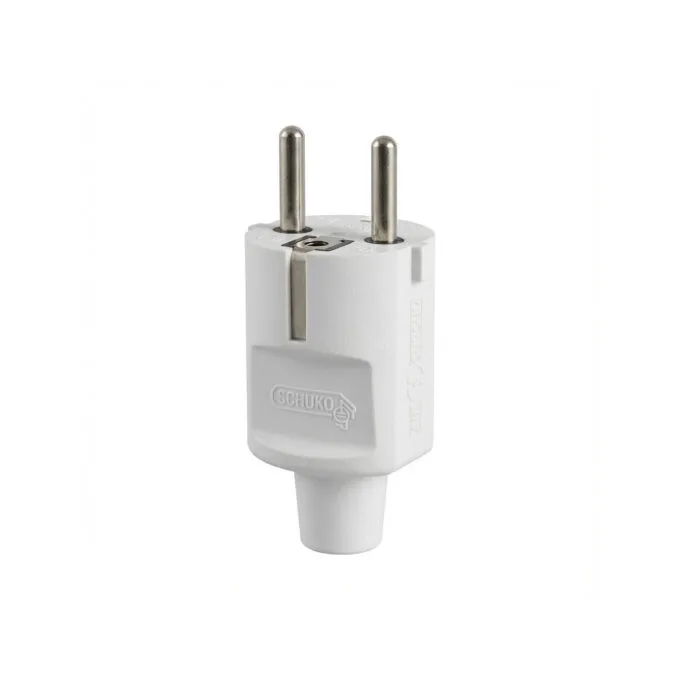 ABL 100000046 Compact Stecker. SCHUKO & fr-be. TPE. grau. IP20. Typ 1505 — image 1