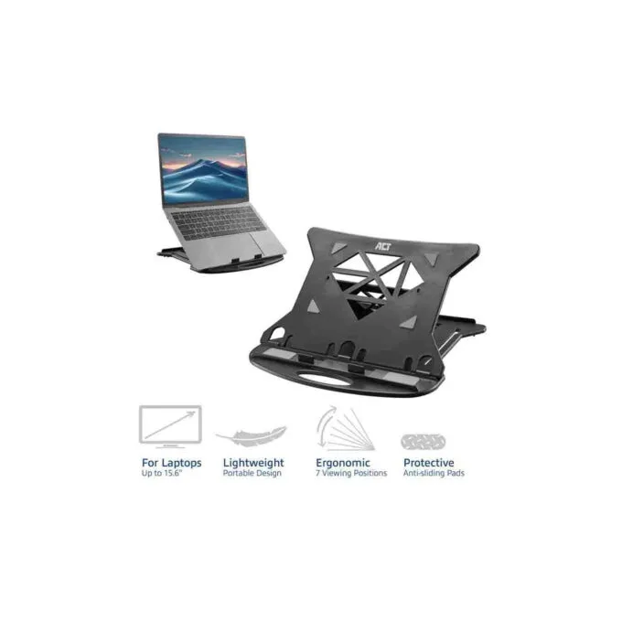 AC8150 FOLDABLE LAPTOP STAND W 7 ADJUSTABLE HEIGHTS, ACT — image 2