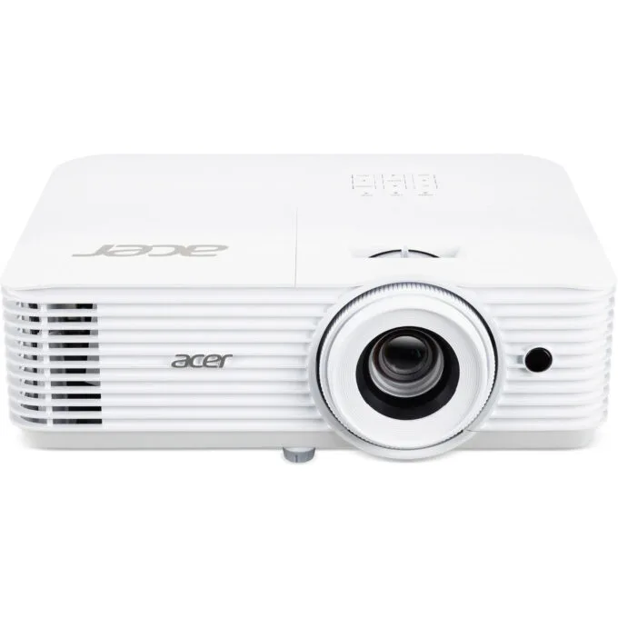 Acer DLP Projector - P5827a - 4K UHD, 4000 ANSI Lumens, 16:9, 2x HDMI, USB-A, Built-in Speaker, White — image 1