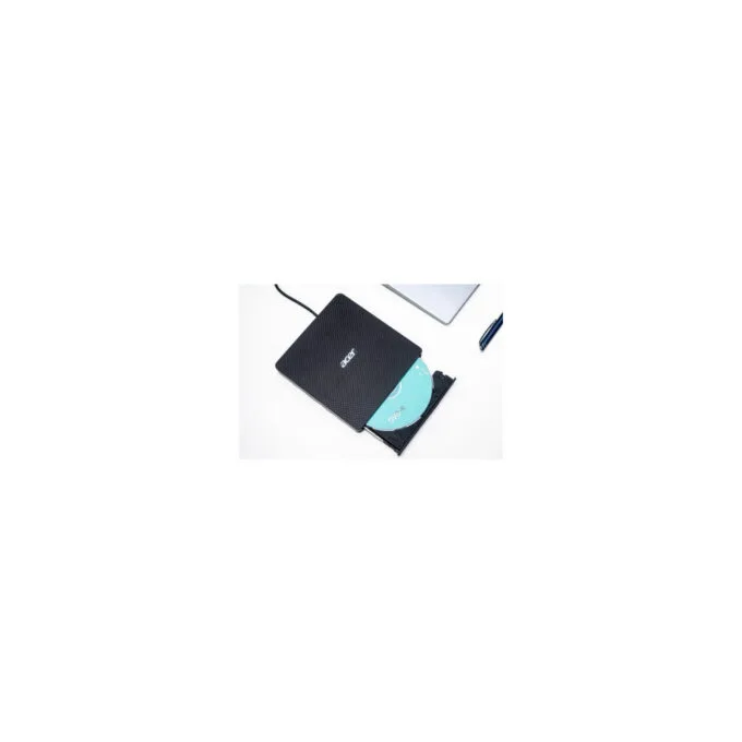 Acer Portable DVD Writer - AXD001 - Black, USB 3.2 Gen1, Slot-Load DVD±RW, External — image 4