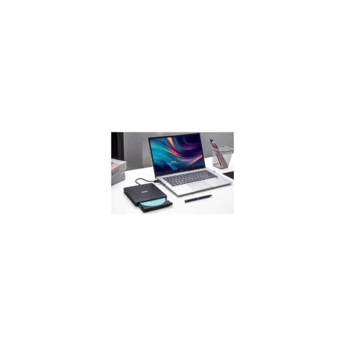 Acer Portable DVD Writer - AXD001 - Black, USB 3.2 Gen1, Slot-Load DVD±RW, External — image 6