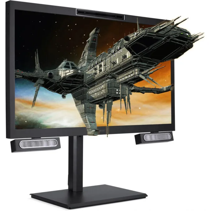 Acer SpatialLabs View Pro ASV27-2P - 27" 4K 160Hz Glass-Free 3D Monitor, AHVA IPS, FreeSync Premium, Black — image 2