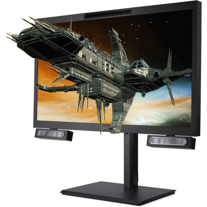 Acer SpatialLabs View Pro ASV27-2P - 27" 4K 160Hz Glass-Free 3D Monitor, AHVA IPS, FreeSync Premium, Black — image 3