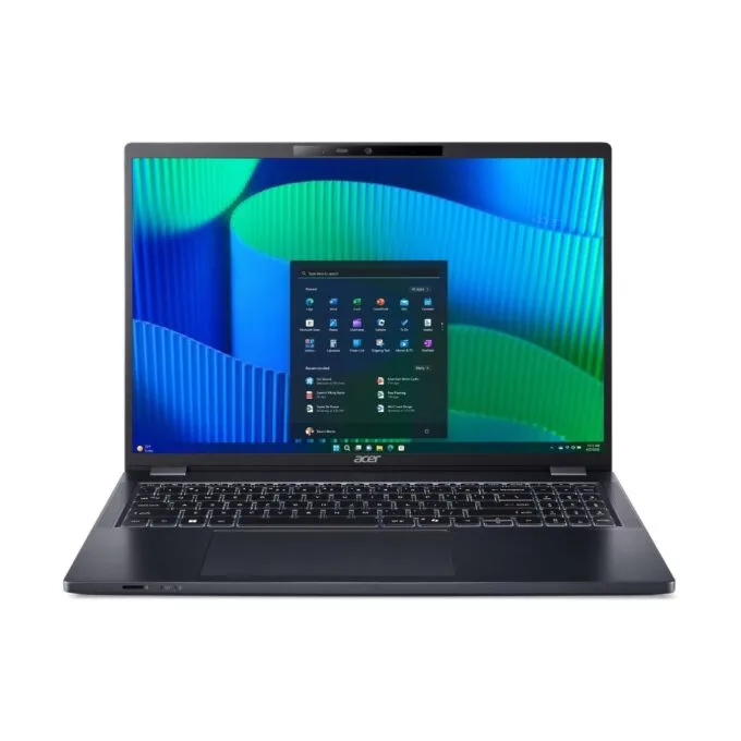 Acer TravelMate P4 16 in 16:10 - 7-155U - Blue, 16GB RAM, 512GB SSD, Intel Core Ultra 7, Windows 11 Pro — image 1