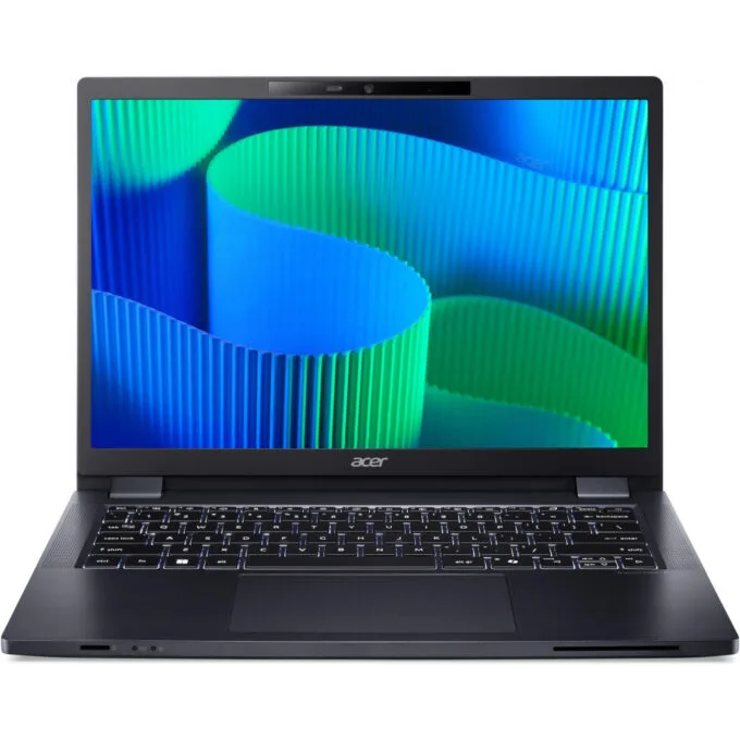 Acer TravelMate P4 - TMP414-42-TCO-R86F - Blue, 14in WUXGA (16:10), AMD Ryzen 3 3.0GHz, 16GB, 512GB SSD, Win11 Pro — image 1