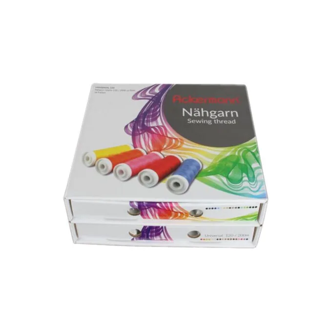 ACKERMANN Nähgarnbox weiß — image 1