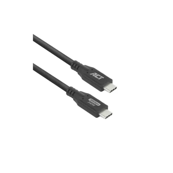 ACT AC7420 0.5m USB4 20Gbps 240W USB Type-C Cable — image 1