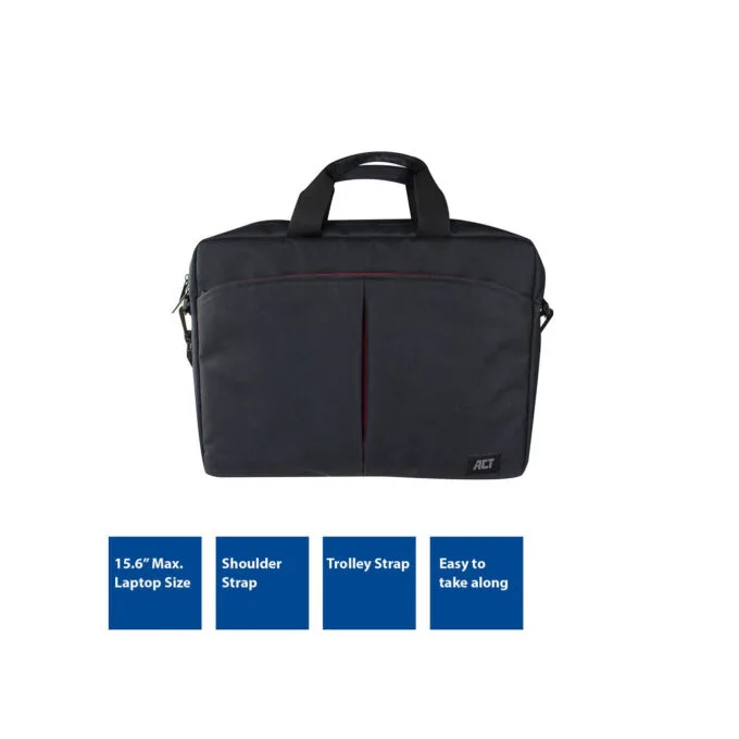 ACT AC8505 15-16.1" Shoulder Bag Black — image 1