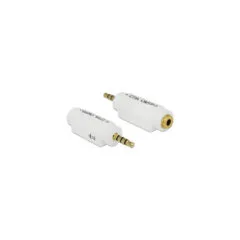 Adapter 3.5mm jack plug to 3.5mm socket
