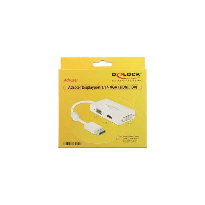 Adapter Displayport to VGA HDMI DVI-D — image 1