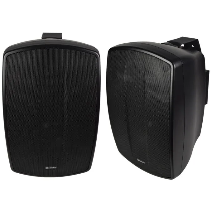 Adastra 8'' Outdoor Speakers IP44 160W Black (pair) 100.925UK - BH8 - 8'' Outdoor Speakers IP44 160W Black (pair) 100.925UK — image 1