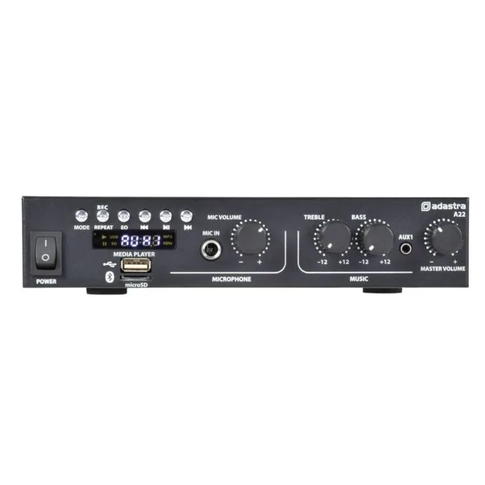 Adastra A22 Stereo Amplifier - 953.422UK - USB FM BT 2x25W@8ohm — image 2