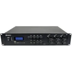 Adastra A6 - 953.406UK - 3 x Independent Stereo Zones Amplifier 6x200W USB BT FM