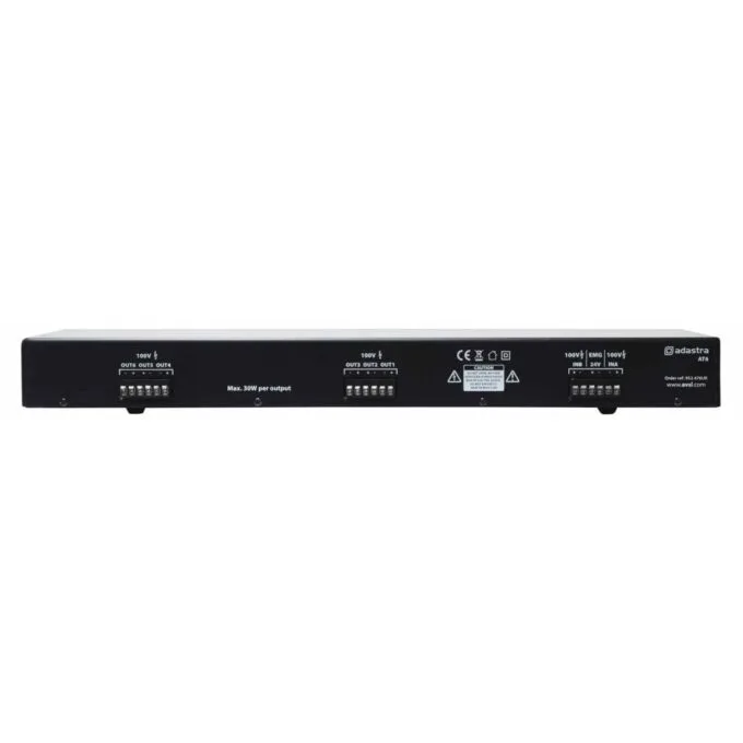 Adastra AS 100V Multi Zoner A6 Volume+Switch 6x30W - 952.476UK - A6 Volume+Switch 6x30W — image 3