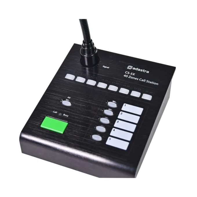 Adastra AS Audio Matrix Call Station - CS-5X - Call Station for RX45 953.047UK — image 3