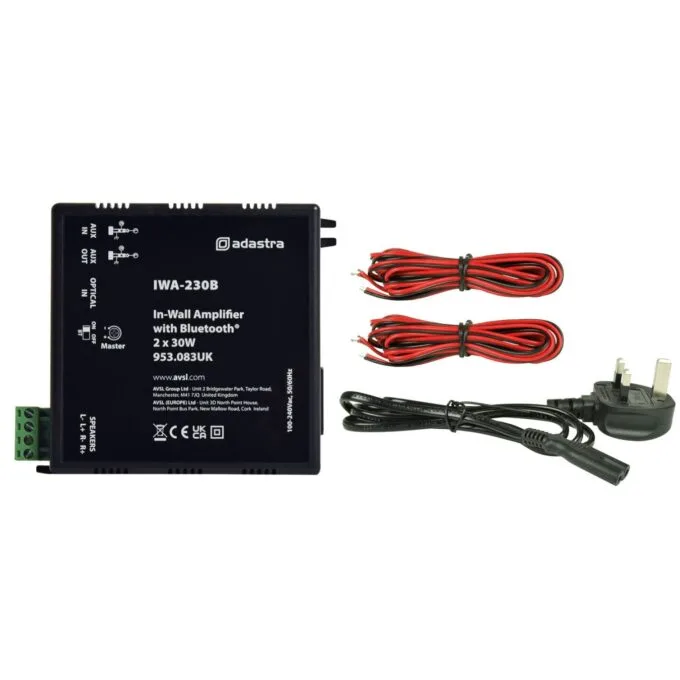 Adastra In-Wall Bluetooth Amp - IWA230B - 2x30W@4ohm — image 4
