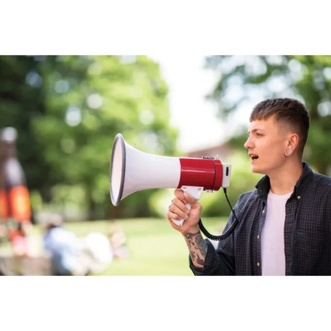 Adastra Megaphone with Grip & Siren 30W - 952.019UK - Megaphone with Grip & Siren 30W — image 8