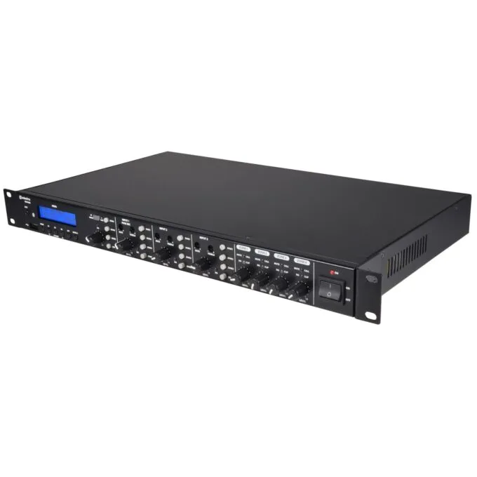 Adastra Mixer-Amp - RM4460 - Zoning 100V 4x60W USB FM BT 953.446UK — image 2