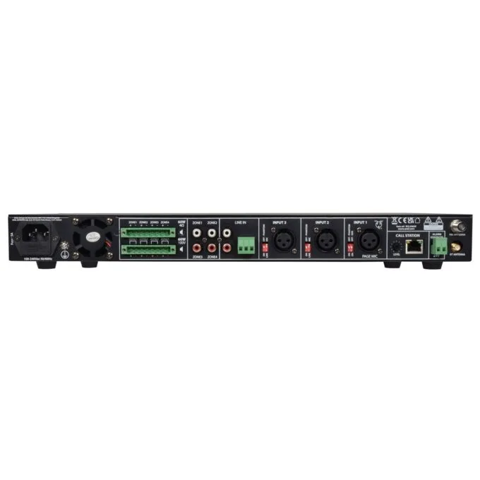 Adastra Mixer-Amp - RM4460 - Zoning 100V 4x60W USB FM BT 953.446UK — image 3