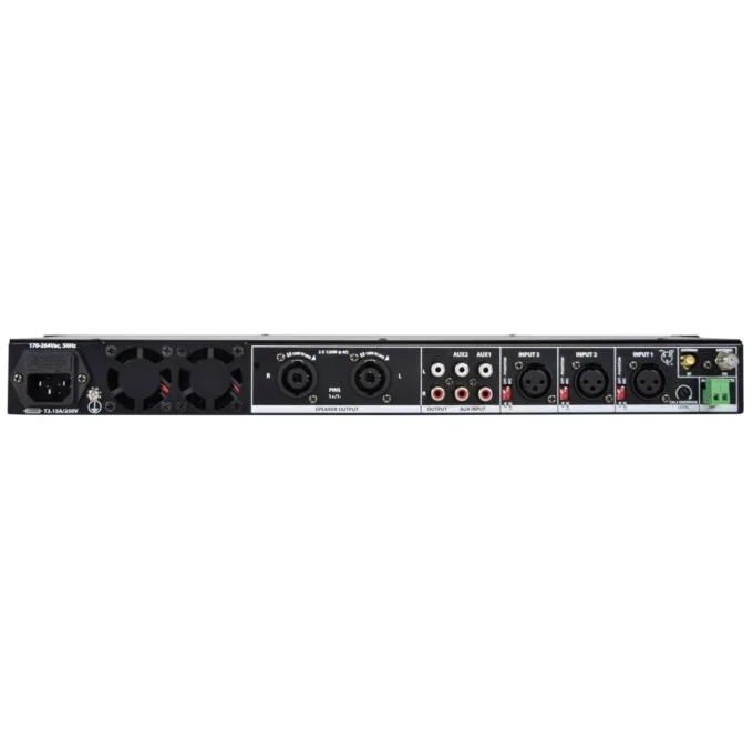 Adastra MM240 Rackmount Amplifier - 953.030UK - 2x120W@4ohms USB BT FM — image 3