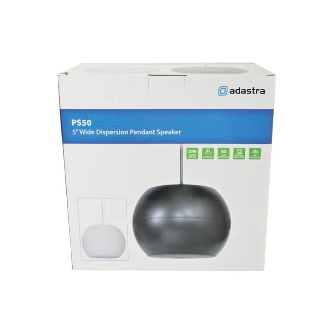 Adastra Pendant Speaker - PS50-B - 5'' Pendant Speaker 952.427UK Black — image 4