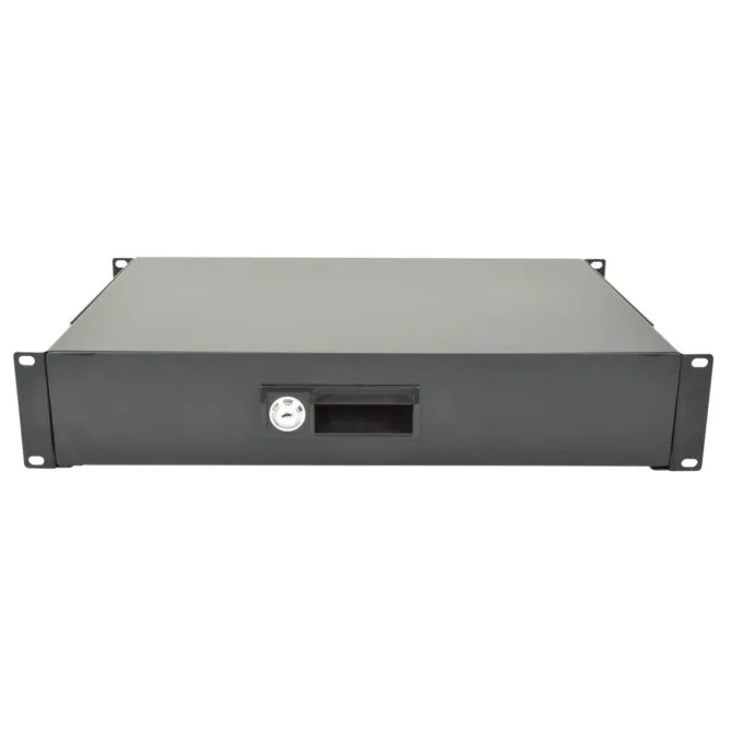 Adastra Rack Drawer - 853.053UK - 19' Lockable 3U — image 1