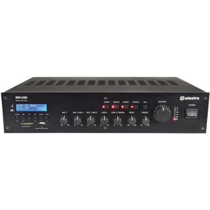 Adastra - RM120D - 100V 120W FM DAB USB BT 4Z 953.224UK — image 1