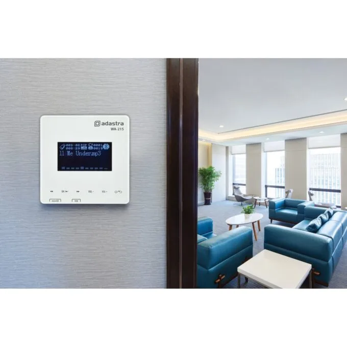 Adastra Wall Amplifier - WA-215 - BT USB FM 2x15W@8ohm 953.132UK — image 6