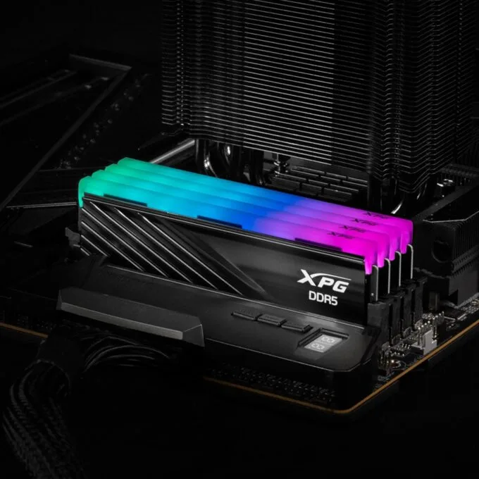 ADATA DIMM 6000 32 GB (2x16 GB) Dual-Kit - AX5U6000C3016G-DTLABRBK. - Black, DDR5 6000 MHz, RGB, XMP/EXPO — image 5