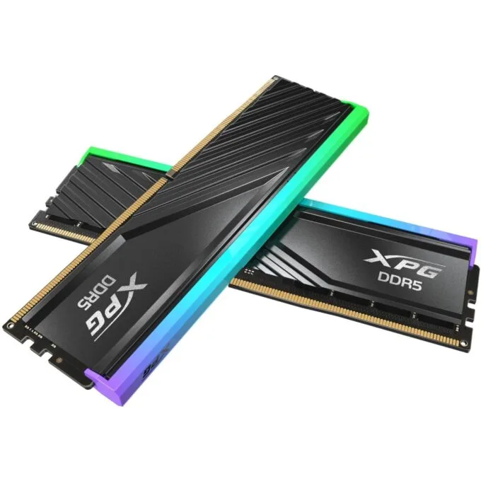 ADATA DIMM 6000 32 GB (2x16 GB) Dual-Kit - AX5U6000C3016G-DTLABRBK. - Black, DDR5 6000 MHz, RGB, XMP/EXPO — image 1