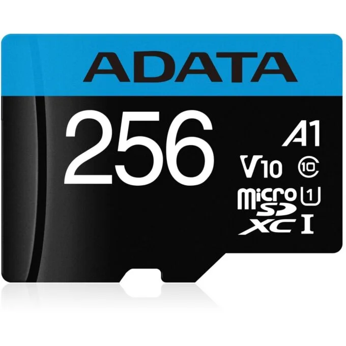 ADATA microSDXC Card 256GB UHS-I Class 10 - SDXC Memory Card — image 1